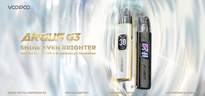 Voopoo Argus G3 Pod Kit Review: A Next-Level Vaping Experience​