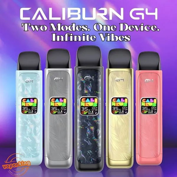 Uwell Caliburn G4: Review, Performance, and Features